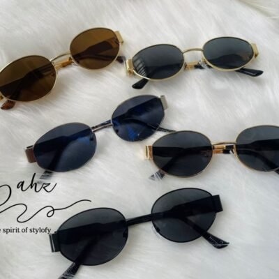 Oval Shape Sunglass (Grey Color)