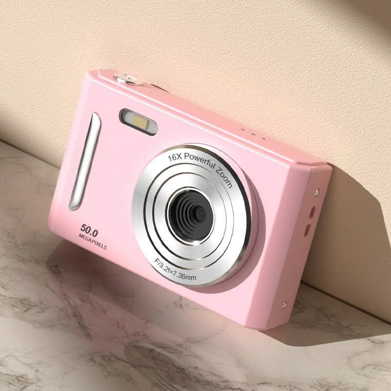 Digital Camera, 4K 50MP HD Anti Shake Autofocus Retro Camera with 16x Digital Zoom, 2.4in LCD Screen Small Camera with Flash - Image 3