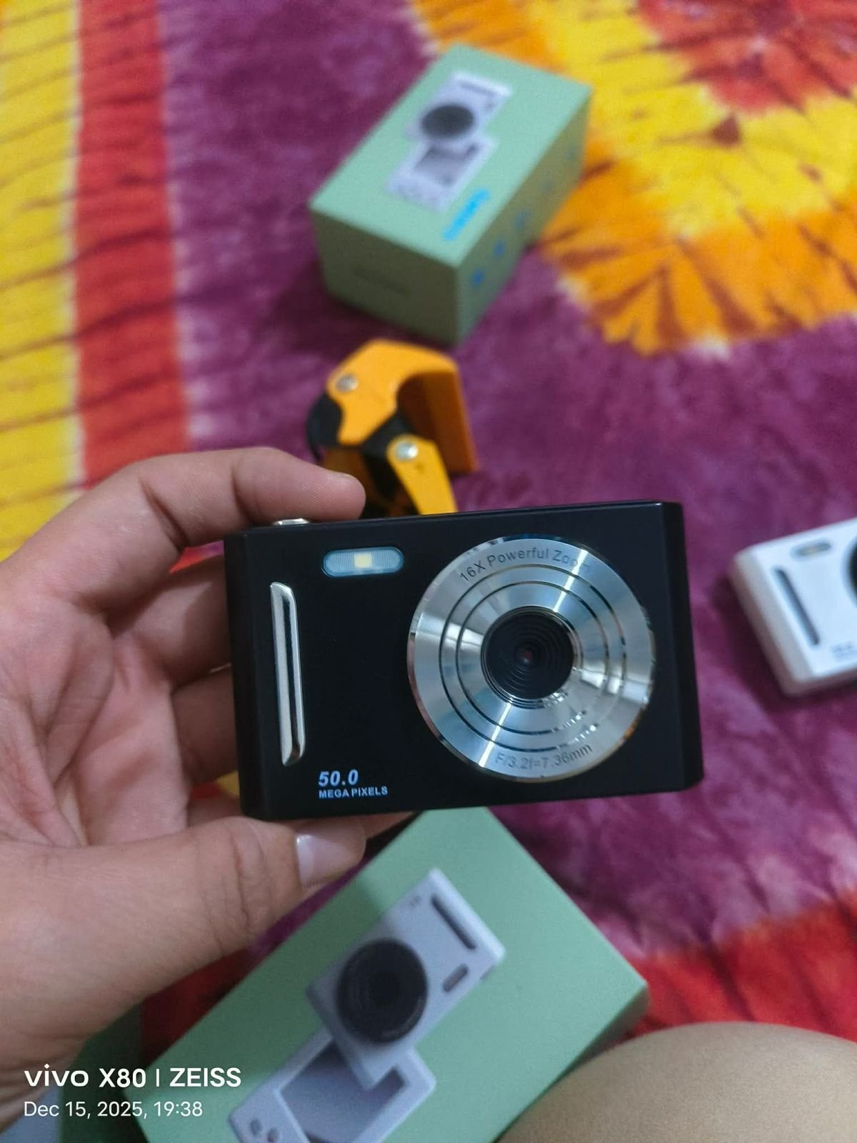 Digital Camera, 4K 50MP HD Anti Shake Autofocus Retro Camera with 16x Digital Zoom, 2.4in LCD Screen Small Camera with Flash - Image 6