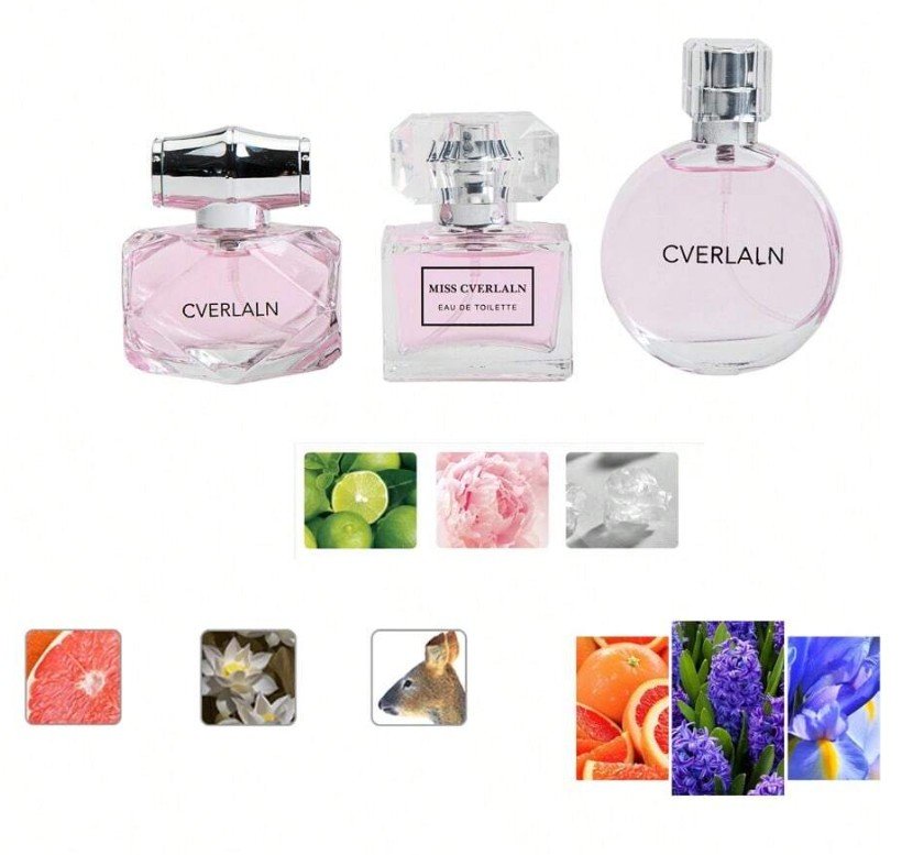 CVERLAIN 3in1 Perfume Set with Beautiful Premium Box (90ml) - Image 4