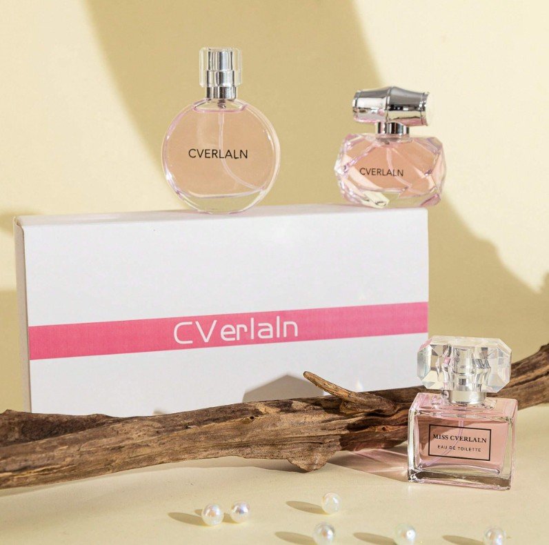 CVERLAIN 3in1 Perfume Set with Beautiful Premium Box (90ml) - Image 6